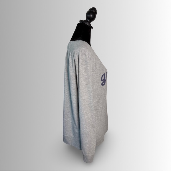 Grayson Threads Gray Crewneck Sweatshirt, Grateful, Size XL - Picture 6 of 11